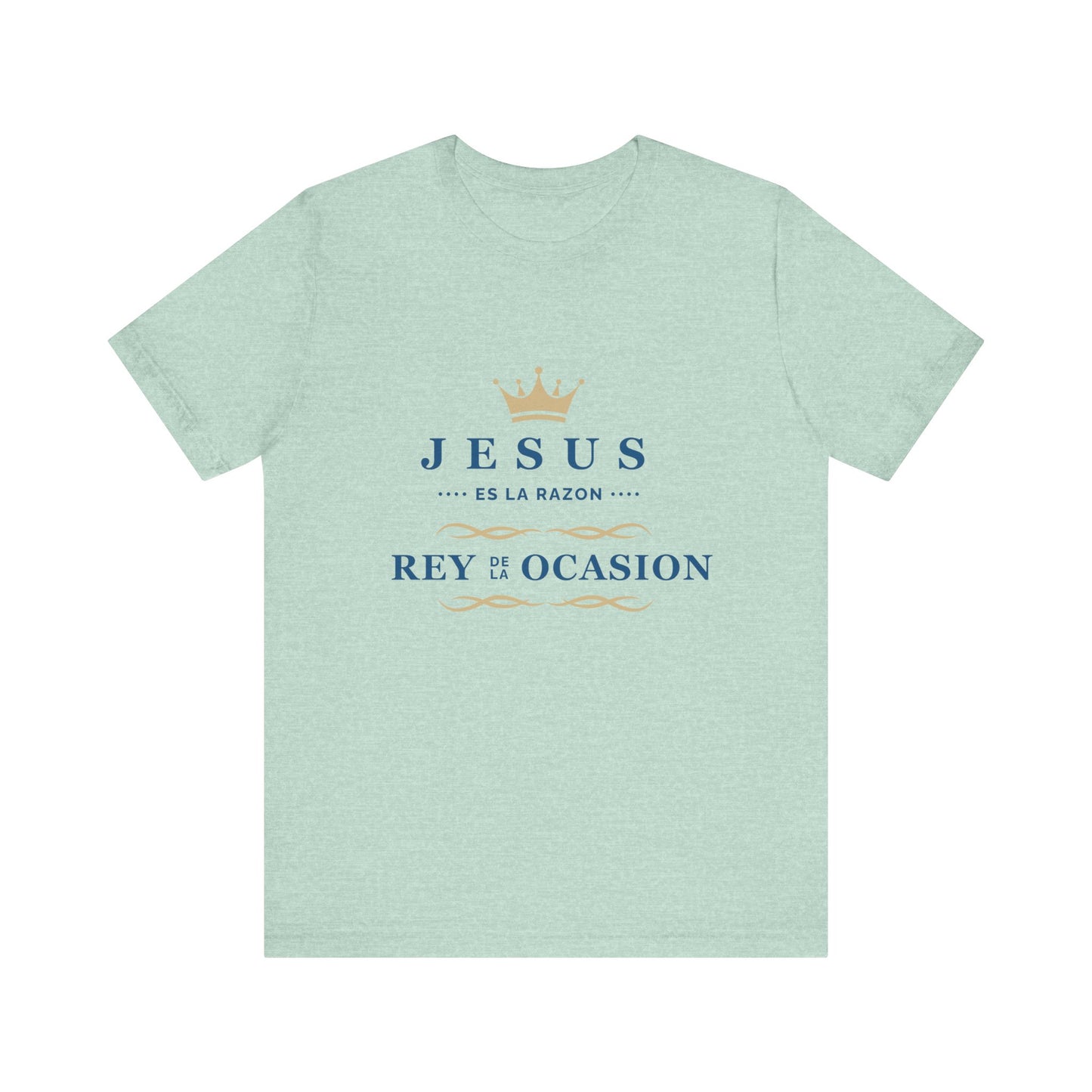 Christian Faith Unisex Jersey Tee - "Jesus es la razón"