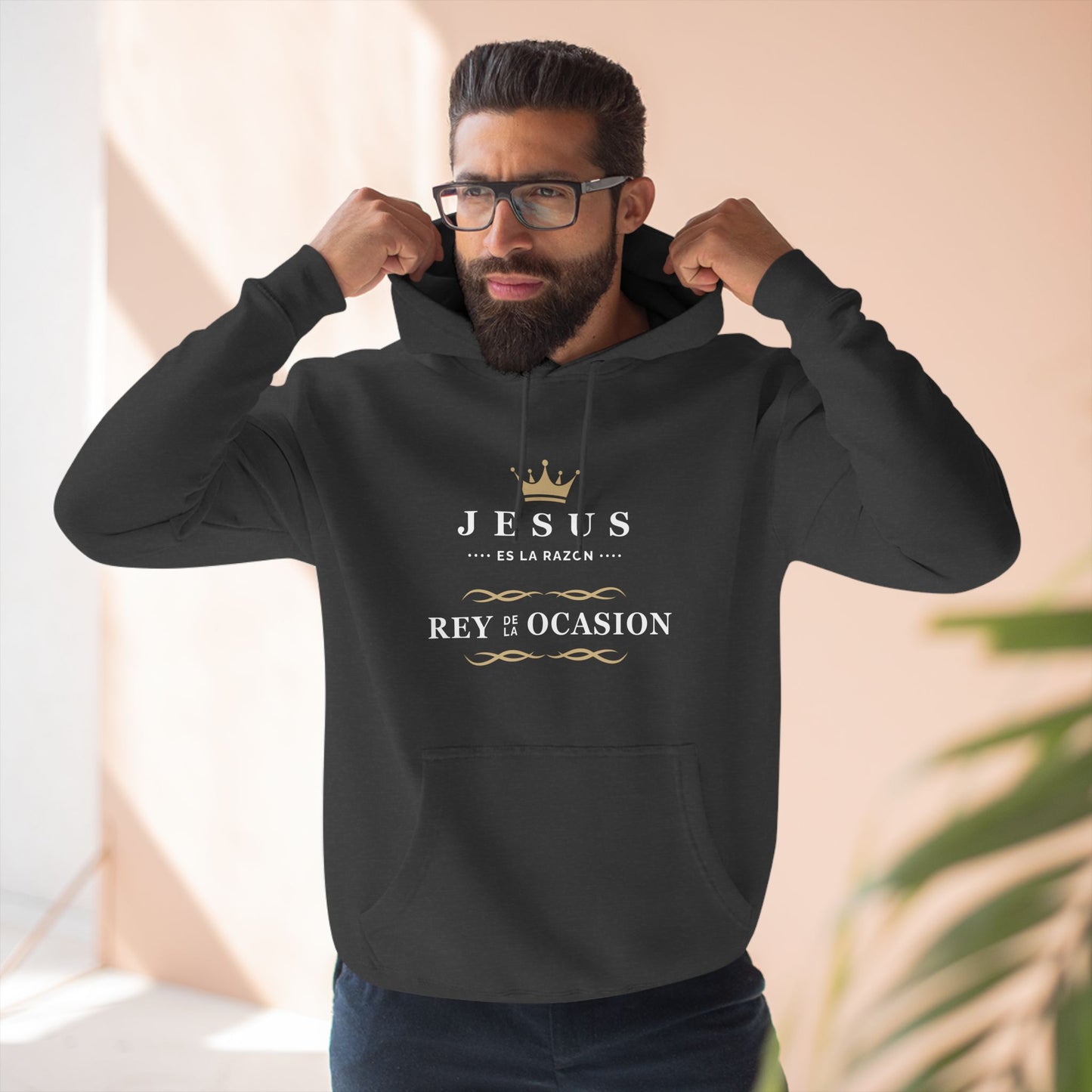 Hoodie - Jesus es la Razon - Elegante Regalo de Navidad