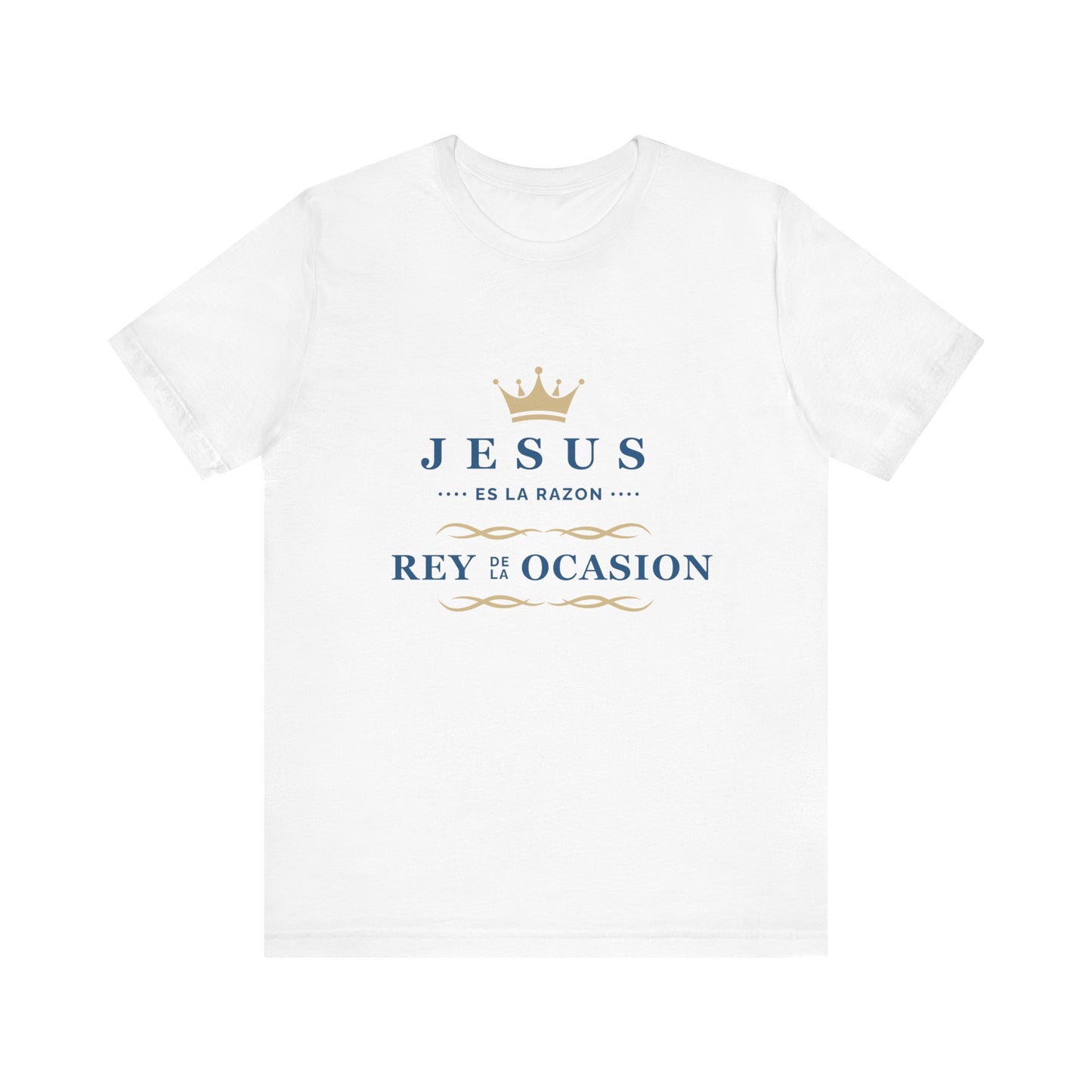 Christian Faith Unisex Jersey Tee - "Jesus es la razón"