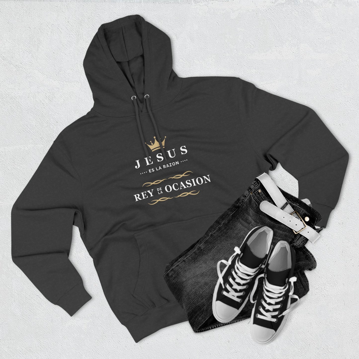 Hoodie - Jesus es la Razon - Elegante Regalo de Navidad