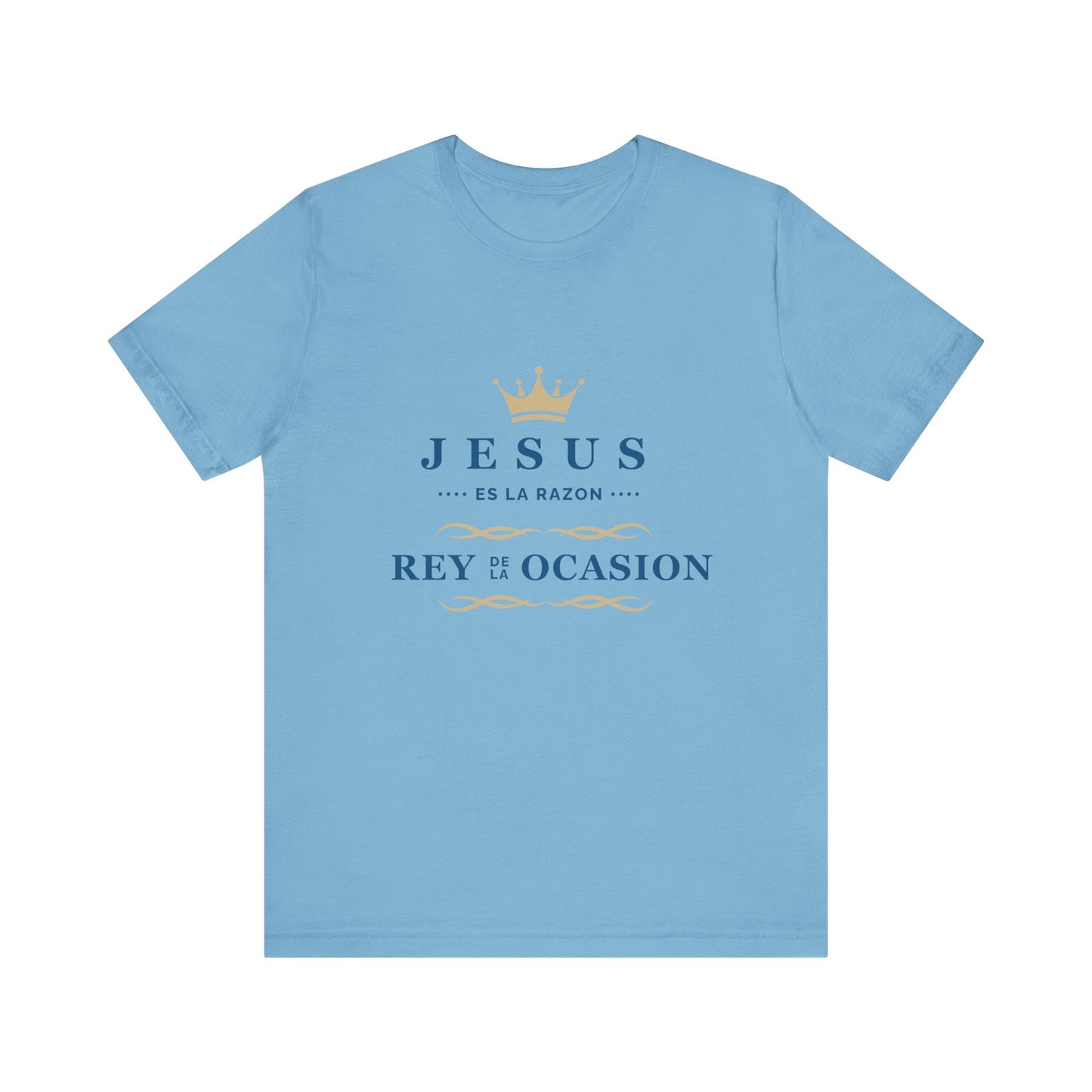 Christian Faith Unisex Jersey Tee - "Jesus es la razón"