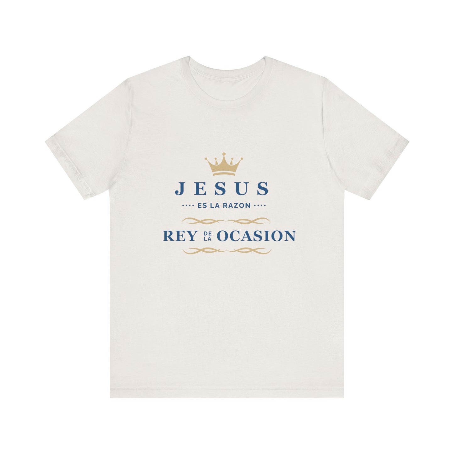 Christian Faith Unisex Jersey Tee - "Jesus es la razón"