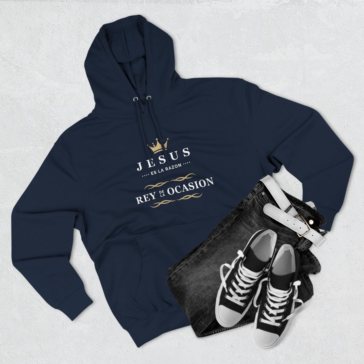 Hoodie - Jesus es la Razon - Elegante Regalo de Navidad