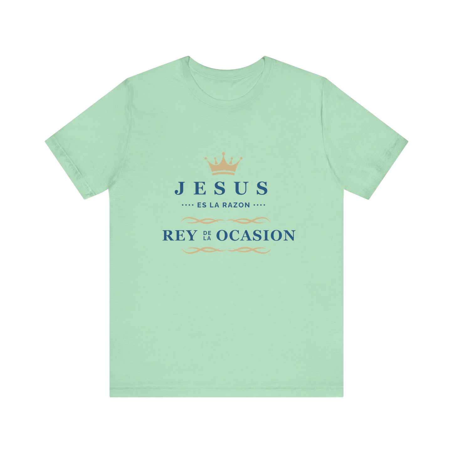 Christian Faith Unisex Jersey Tee - "Jesus es la razón"