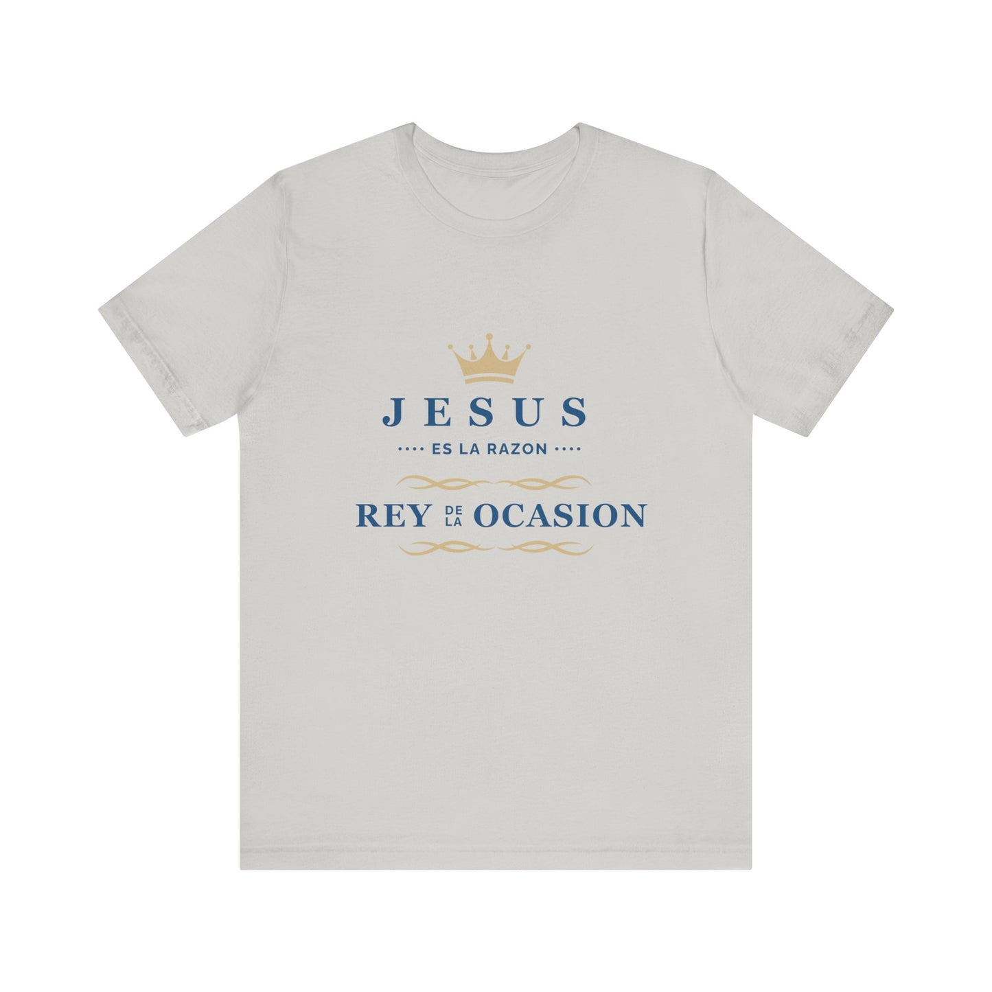 Christian Faith Unisex Jersey Tee - "Jesus es la razón"